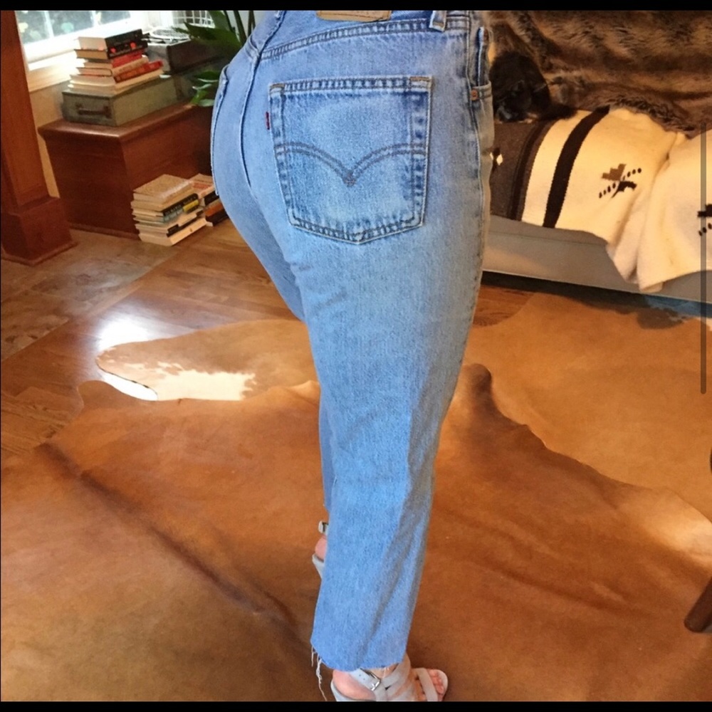 Vintage button-fly Levis